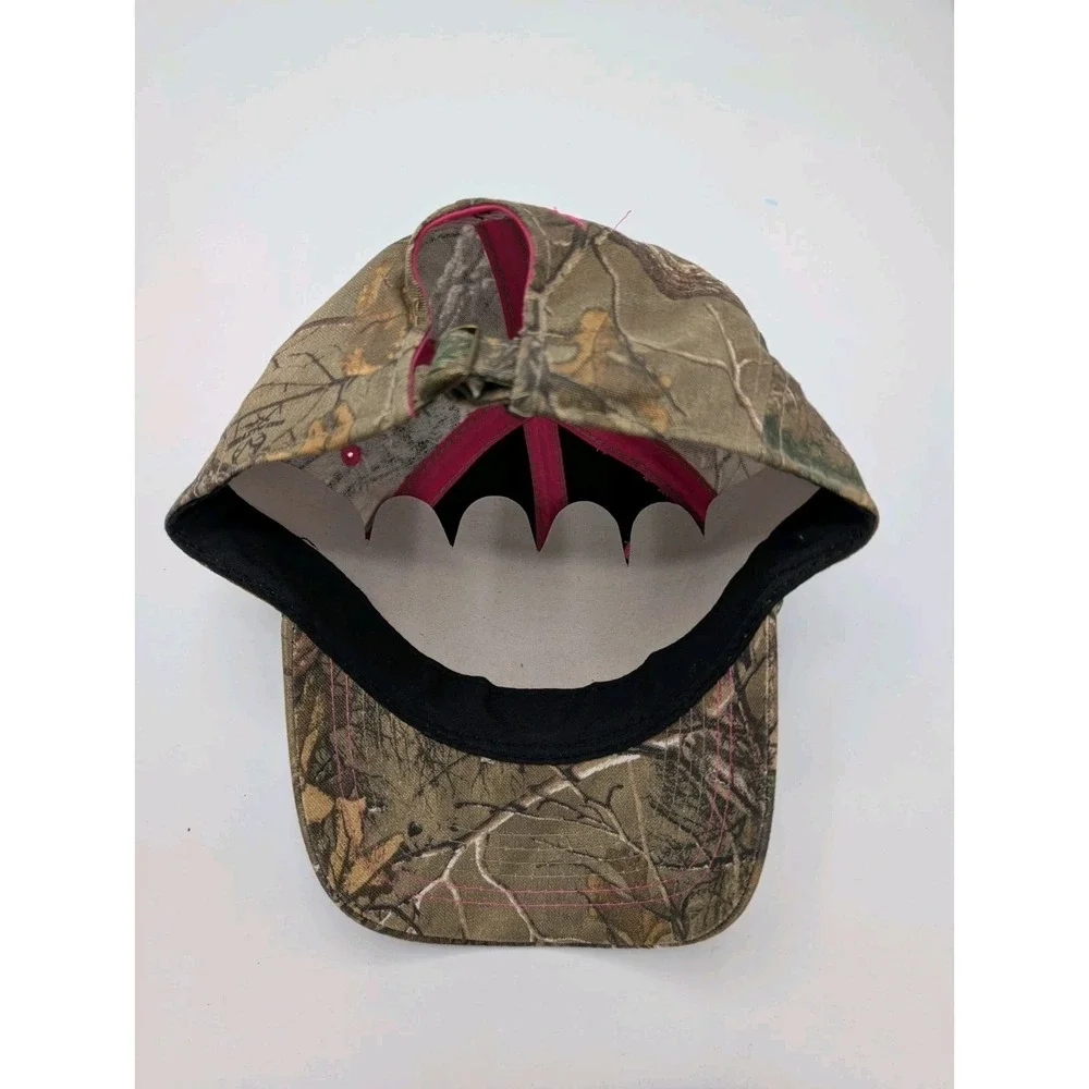 Realtree Camouflage Embroidered Cap Scheels Outfitters Ladies New‎